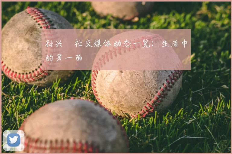 孙兴慜社交媒体动态一览:生活中的另一面