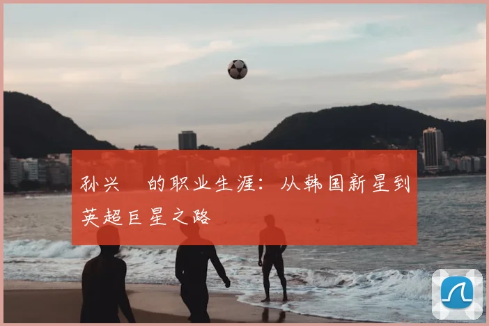 孙兴慜的职业生涯:从韩国新星到英超巨星之路